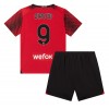 AC Milan Olivier Giroud #9 Hjemmedraktsett Barn 2023-24 Kortermet (+ korte bukser)
